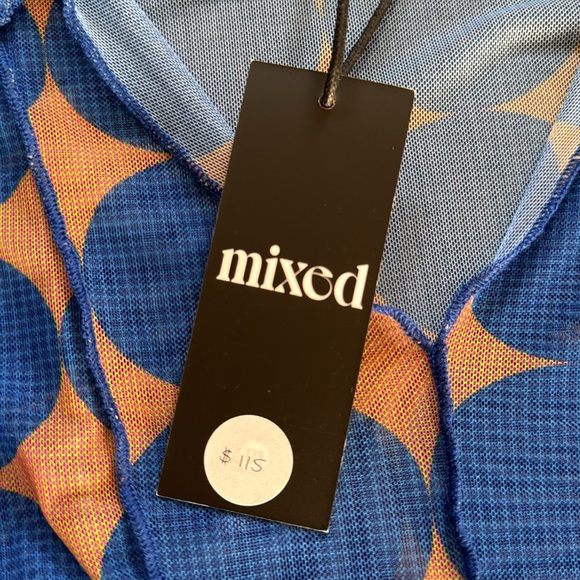 Mixed by Nasrin Midnight Disco Mesh Top - Picture 3 of 8